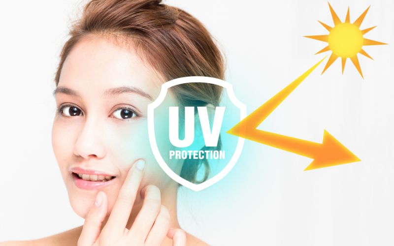 Da nhạy cảm nên chọn kem chống nắng SPF 30+ trở lên và không chứa hương liệu