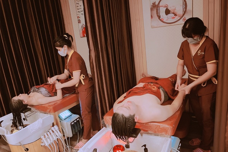 Khóa học gội đầu dưỡng sinh Ngọc Levie Beauty Center có giá rất hợp lý - Học gội đầu dưỡng sinh ở đâu?