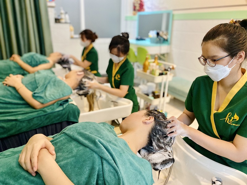 Hi Spa cung cấp khóa học gội đầu dưỡng sinh chuyên nghiệp tại TPHCM