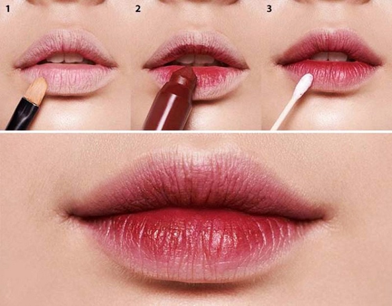 Cách tô son là kỹ thuật quan trọng trong khóa make up cá nhân