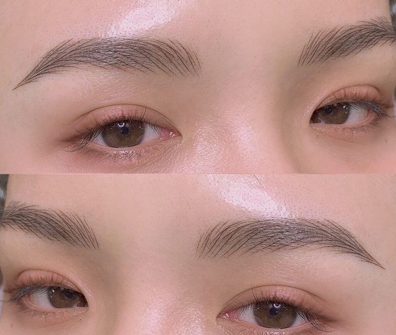 Thành quả của học viên khóa điêu khắc chân mày tại Meobrows