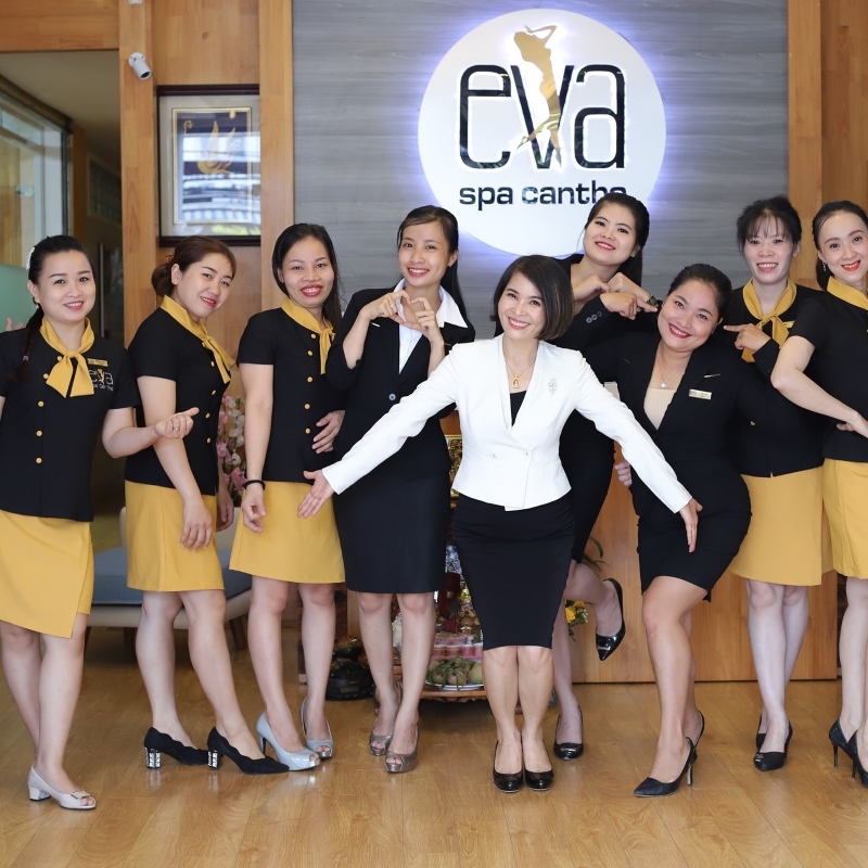 Đội ngũ giảng viên thân thiện tại Eva Spa - Cần Thơ