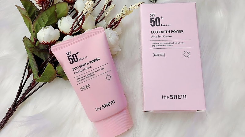 The SAEM Eco Earth Power Pink - dòng sản phẩm có xuất xứ từ Hàn Quốc