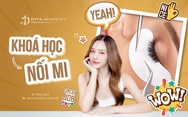 Khóa học nối mi ở DIVA Academy - Cần Thơ có nhiều ưu điểm nổi bật