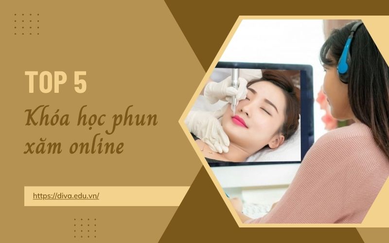 Review 5 khóa học phun xăm online được đánh giá cao nhất