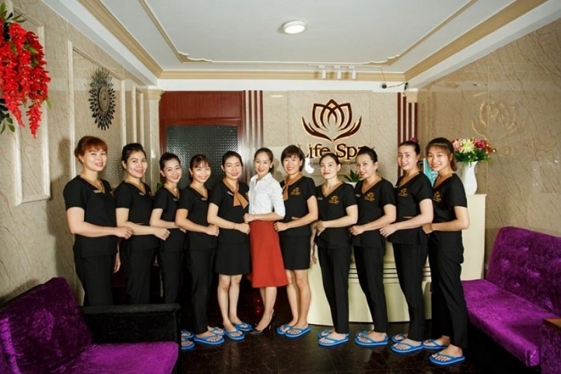 Học viên cấp quản lý tại Life Spa