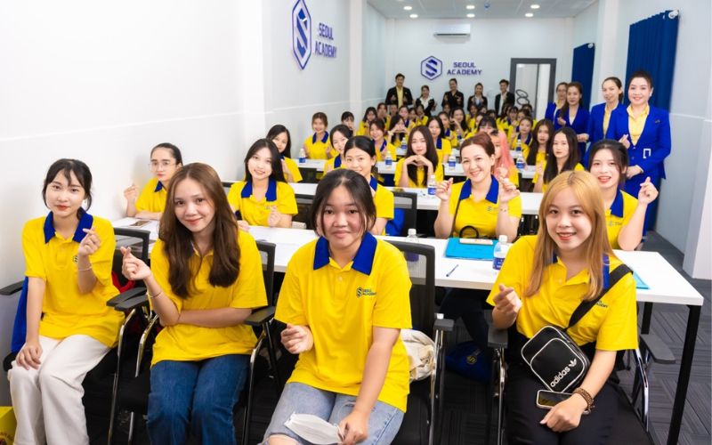 Seoul Academy có môi trường học tập chuyên nghiệp cho học viên