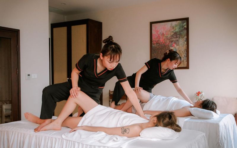 Bài thi thực hành massage sẽ được chấm qua nhiều tiêu chí khác nhau