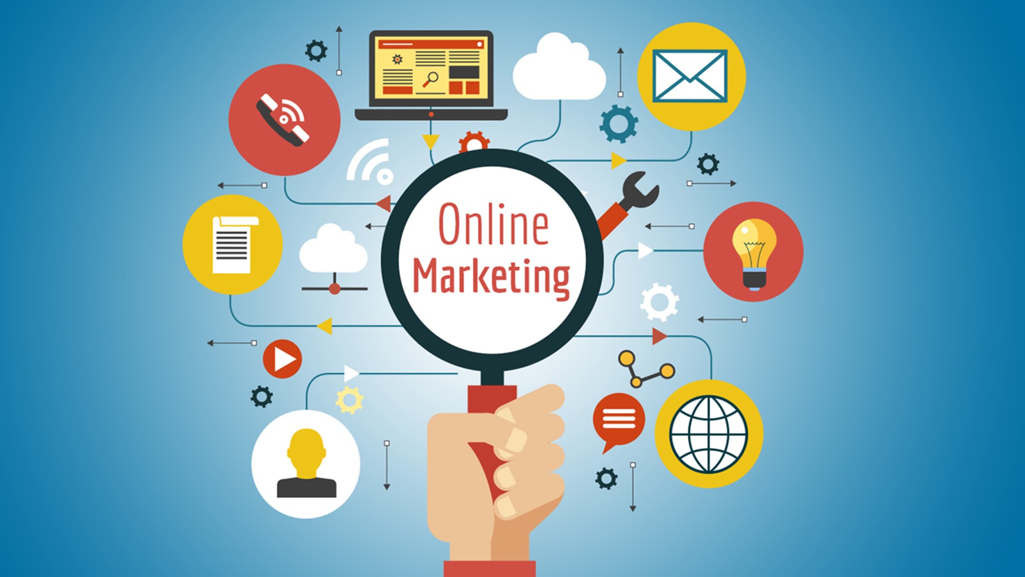 Nhóm ngành kinh doanh đòi hỏi bạn phải biết làm marketing online để tiếp cận khách hàng 