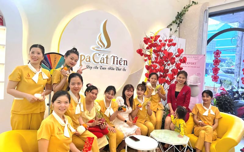 Spa Cát Tiên có hơn 10 năm kinh nghiệm dạy chăm sóc da tại Cần Thơ