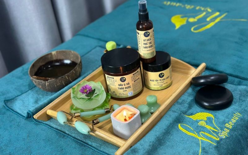 Hi Spa cung cấp các dụng cụ học gội đầu dưỡng sinh chất lượng cho học viên