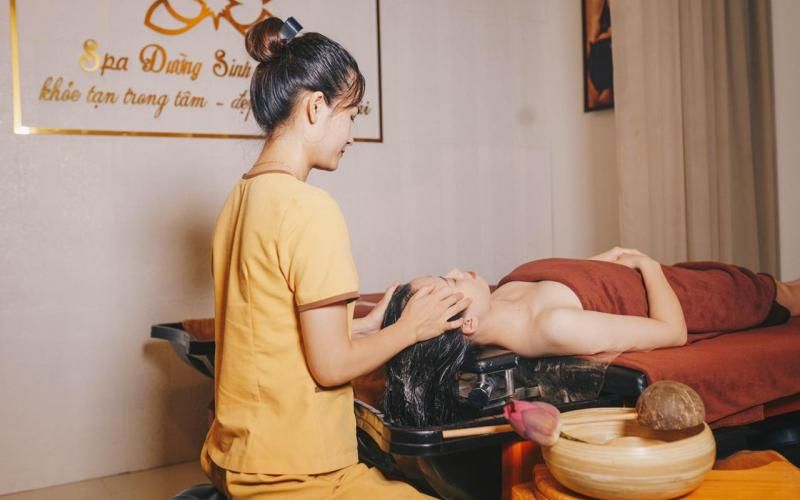 Spa Huệ Eva sở hữu chương trình học gội đầu dưỡng sinh bài bản