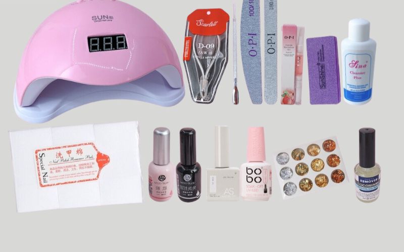 Queen Nails cung cấp bộ dụng cụ nail đa dạng và chất lượng cho học viên 