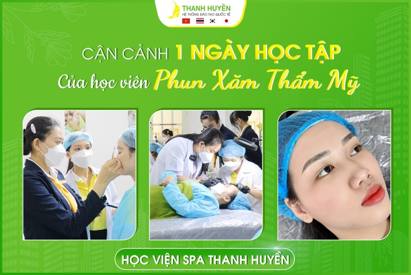 Spa Thanh Huyền – Học viện đào tạo phun xăm quốc tế