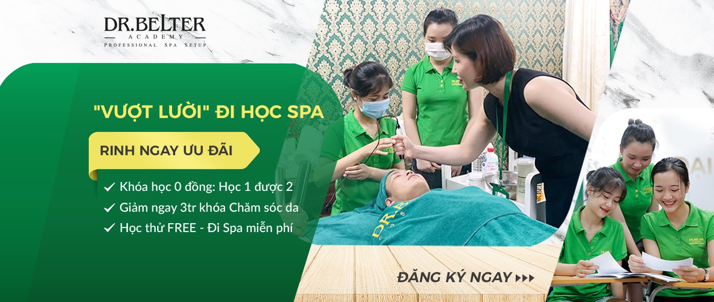 Dr. Belter tại Hà Nội là trung tâm đào tạo quản lý spa uy tín tại khu vực miền Bắc 