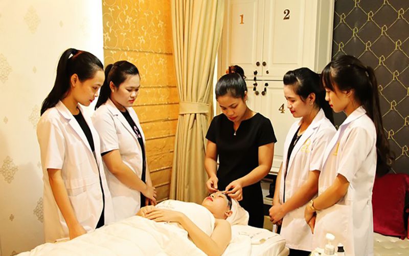 Mây Spa áp dụng mô hình vừa học vừa làm cho học viên có thêm thu nhập