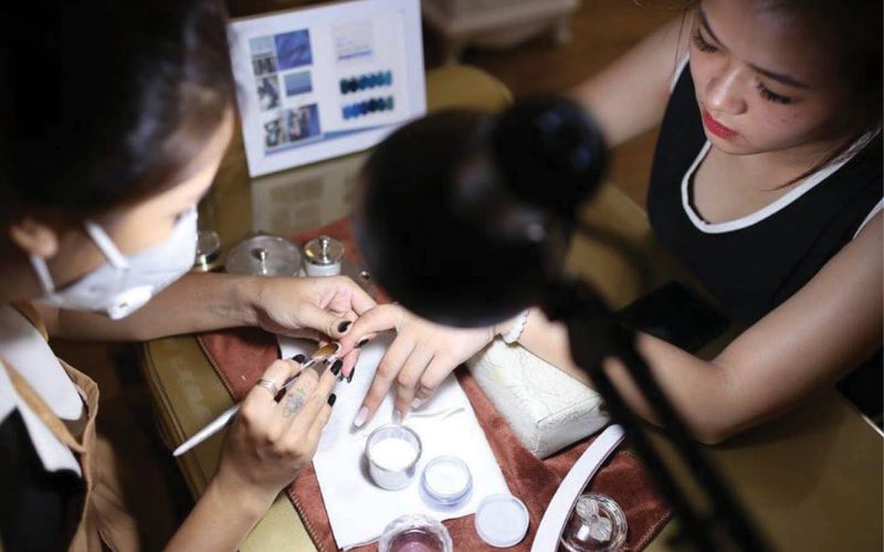 Be You Nail trang bị cho học viên khóa nail chuyên nghiệp trọn bộ kỹ năng