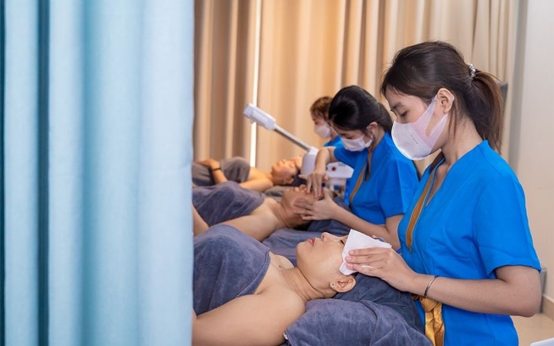 Minh Đan cung cấp các khóa học spa dao động từ 5 - 15 triệu đồng 