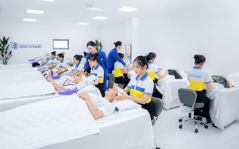 Seoul Spa đầu tư mạnh vào cơ sở vật chất dạy nghề chăm sóc da tại Long An