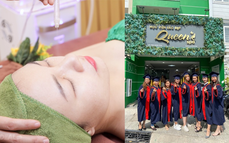 Queen Spa cam kết ra nghề 100% cho mọi học viên